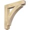 Ekena Millwork Thorton Craftsman Rough Sawn Bracket, Douglas Fir, 4"W x 26"D x 26"H BKT04X26X26THR04RDF - alternate 1